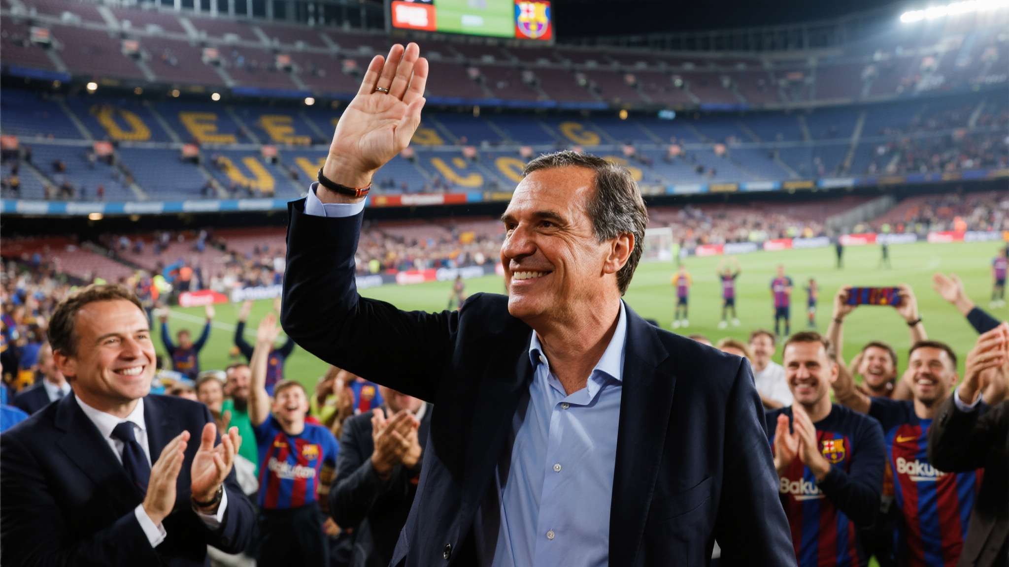 巴萨临时主席：没有拉波尔塔，今天就不会在这里庆祝冠军